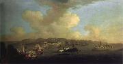Monamy, Peter The Capture of Louisbourg oil painting
